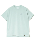 go slow caravan(ゴースローキャラバン) |Drymix LOGO刺繍 TEE (MENS)