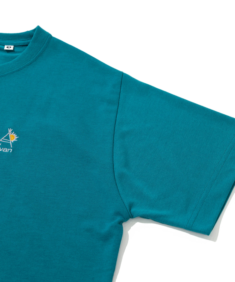 go slow caravan(ゴースローキャラバン) |Drymix LOGO刺繍 TEE (MENS)