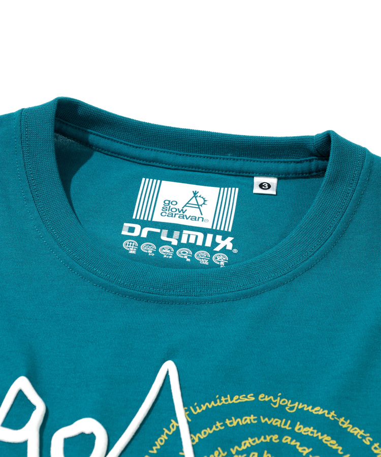 go slow caravan(ゴースローキャラバン) |Drymix 山LOGO TEE (MENS)