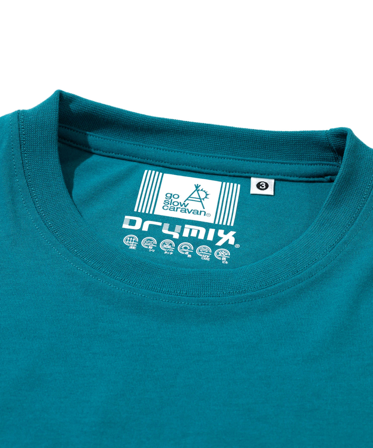go slow caravan(ゴースローキャラバン) |Drymix スクエアクマLOGO アクティビTEE (MENS)