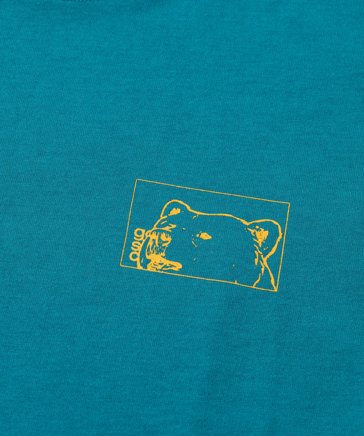 go slow caravan(ゴースローキャラバン) |Drymix スクエアクマLOGO アクティビTEE (MENS)