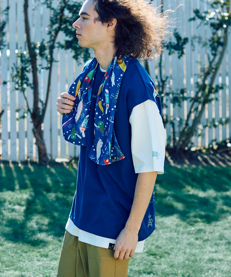 go slow caravan(ゴースローキャラバン) |Drymix gscいっぱい ノースリーブ TEE (MENS)