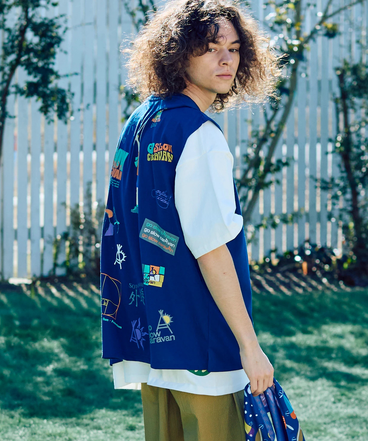 go slow caravan(ゴースローキャラバン) |Drymix gscいっぱい ノースリーブ TEE (MENS)