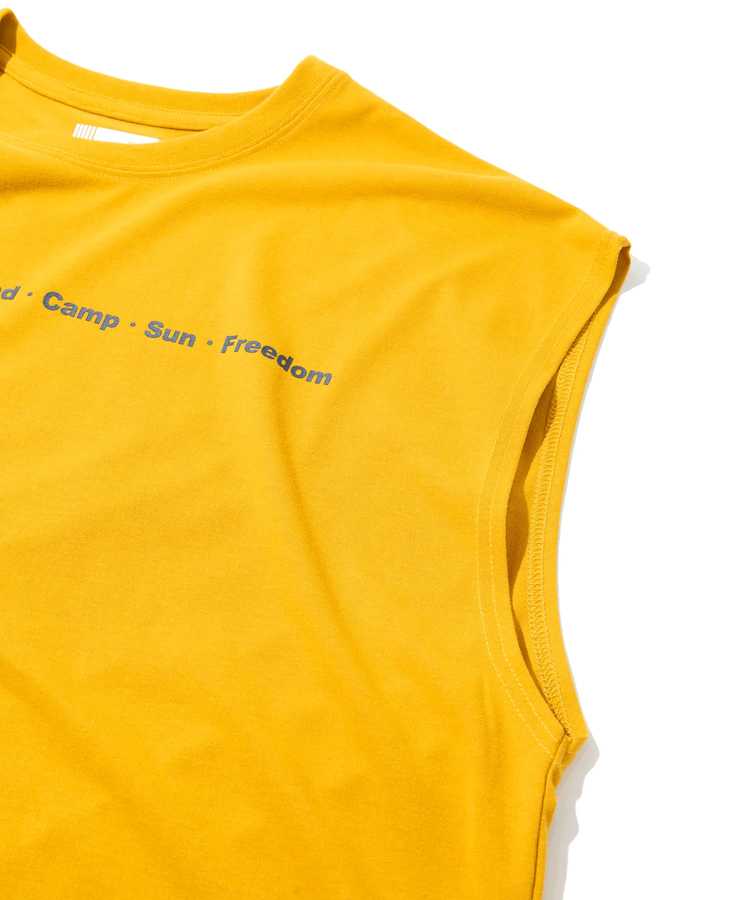 go slow caravan(ゴースローキャラバン) |Drymix gscいっぱい ノースリーブ TEE (MENS)