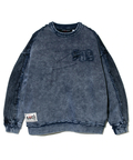 go slow caravan(ゴースローキャラバン) |MIX FAB ルーズスウェットプルオーバー HARD PIGMENT DYE (MENS)