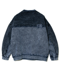 go slow caravan(ゴースローキャラバン) |MIX FAB ルーズスウェットプルオーバー HARD PIGMENT DYE (MENS)