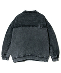 go slow caravan(ゴースローキャラバン) |MIX FAB ルーズスウェットプルオーバー HARD PIGMENT DYE (MENS)