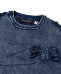 go slow caravan(ゴースローキャラバン) |MIX FAB ルーズスウェットプルオーバー HARD PIGMENT DYE (MENS)