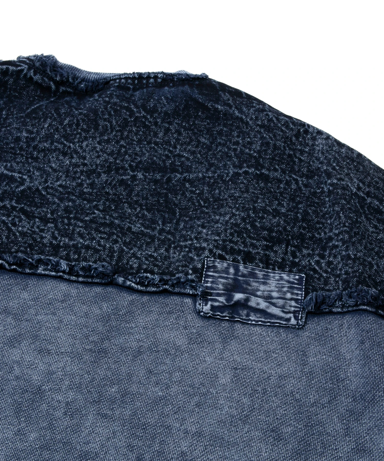 go slow caravan(ゴースローキャラバン) |MIX FAB ルーズスウェットプルオーバー HARD PIGMENT DYE (MENS)