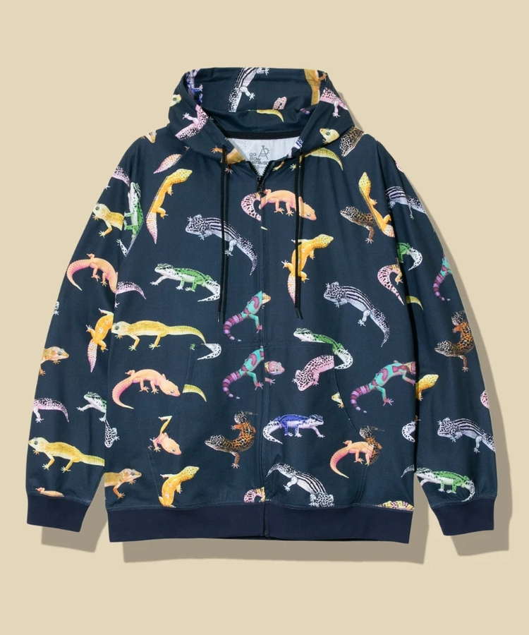 go slow caravan(ゴースローキャラバン) |ドットテックニットZIP フーディー (MENS)