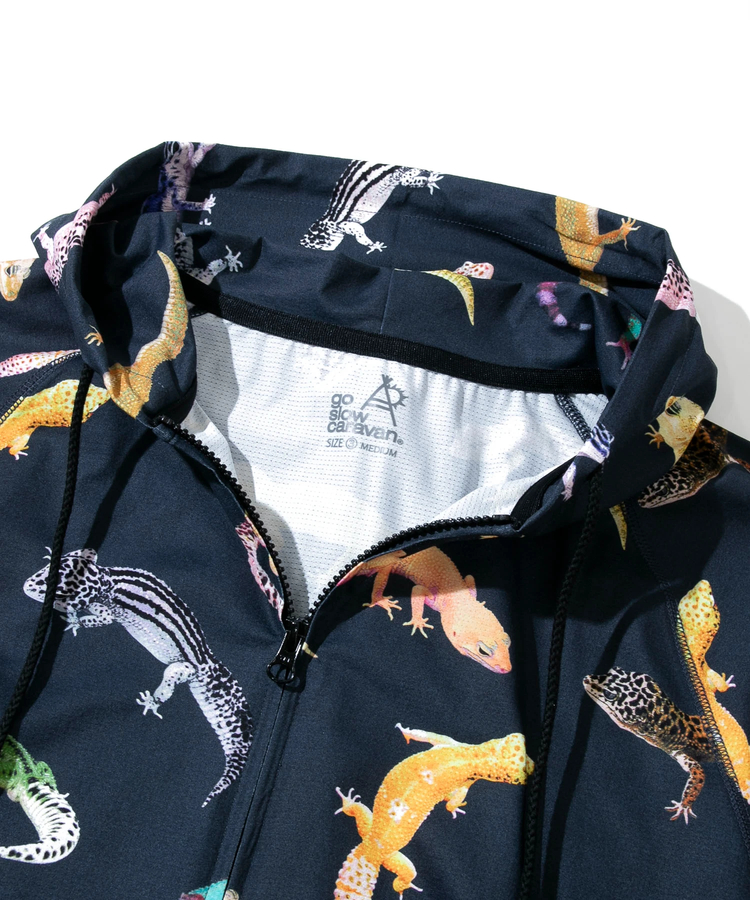 go slow caravan(ゴースローキャラバン) |ドットテックニットZIP フーディー (MENS)