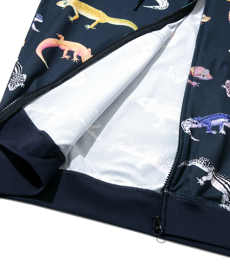 go slow caravan(ゴースローキャラバン) |ドットテックニットZIP フーディー (MENS)