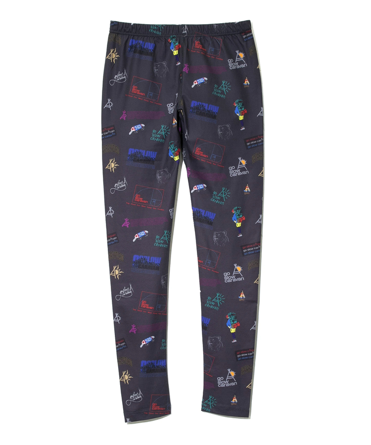 go slow caravan(ゴースローキャラバン) |ドットテックニットレギンス (MENS/WOMENS)