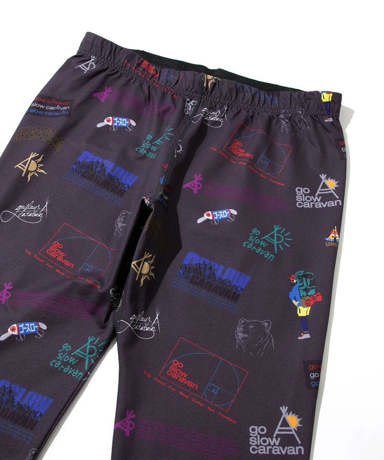 go slow caravan(ゴースローキャラバン) |ドットテックニットレギンス (MENS/WOMENS)