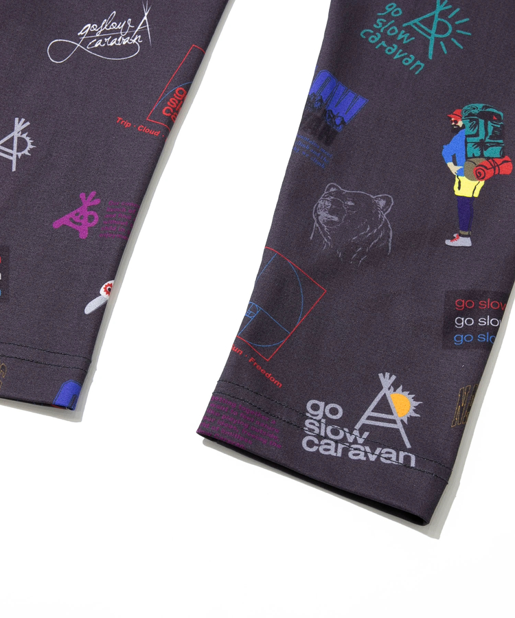 go slow caravan(ゴースローキャラバン) |ドットテックニットレギンス (MENS/WOMENS)
