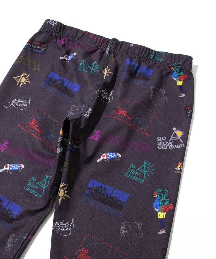go slow caravan(ゴースローキャラバン) |ドットテックニットレギンス (MENS/WOMENS)
