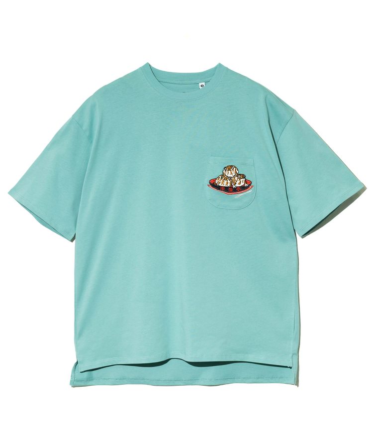 go slow caravan(ゴースローキャラバン) |シリコンバイオ 色々ポケット刺繍 BIG TEE (MENS)