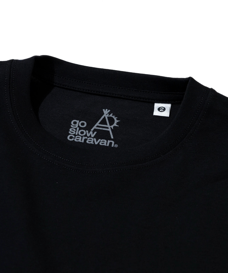 go slow caravan(ゴースローキャラバン) |シリコンバイオ 色々ポケット刺繍 BIG TEE (MENS)