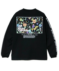 go slow caravan(ゴースローキャラバン) |USA/C スクエアLOGOバックプリント ロングスリーブ TEE (MENS)