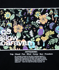 go slow caravan(ゴースローキャラバン) |USA/C スクエアLOGOバックプリント ロングスリーブ TEE (MENS)