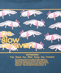 go slow caravan(ゴースローキャラバン) |USA/C スクエアLOGOバックプリント ロングスリーブ TEE (MENS)