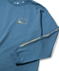 go slow caravan(ゴースローキャラバン) |USA/C スクエアLOGOバックプリント ロングスリーブ TEE (MENS)