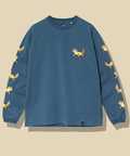 go slow caravan(ゴースローキャラバン) |USA/C レオパードゲッコー ロングスリーブ TEE (MENS/WOMENS)