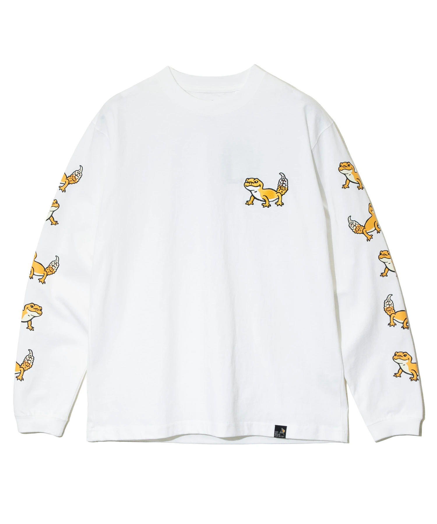 USA/C レオパードゲッコー ロングスリーブ TEE (MENS/WOMENS USA/C レオパードゲッコー ロングスリーブ TEE (MENS/WOMENS