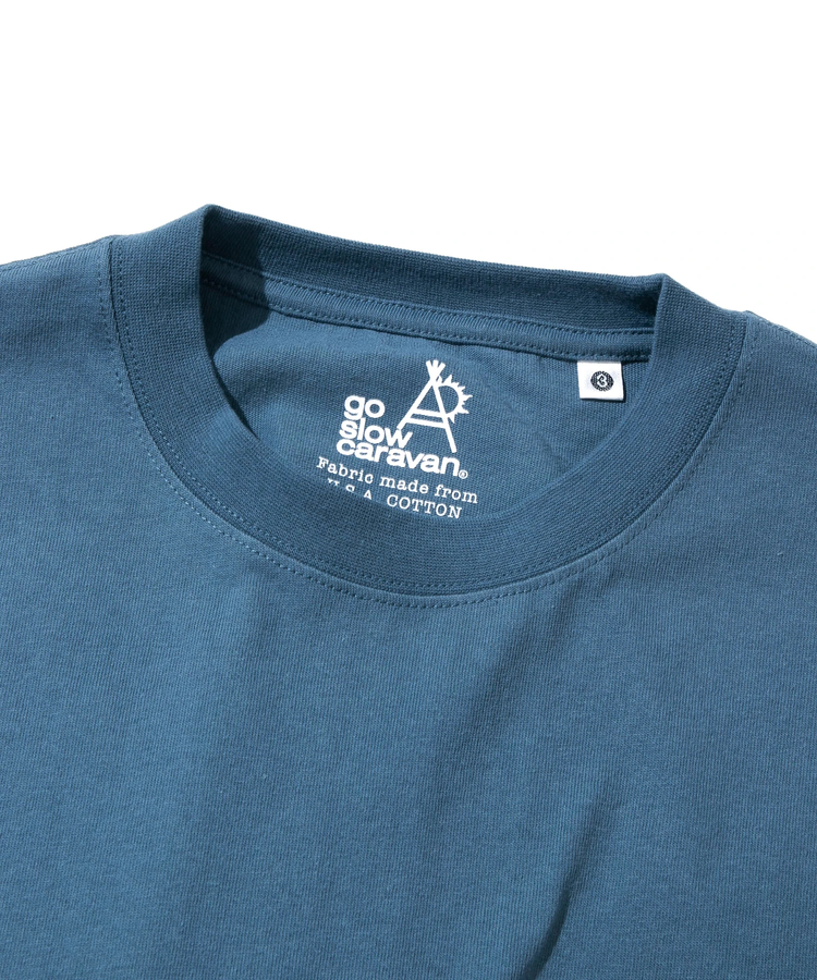 go slow caravan(ゴースローキャラバン) |USA/C レオパードゲッコー ロングスリーブ TEE (MENS/WOMENS)
