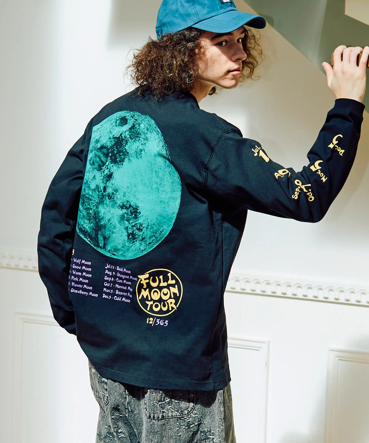 USA/C FULL MOON TOUR ロングスリーブ TEE (MENS/WOMENS