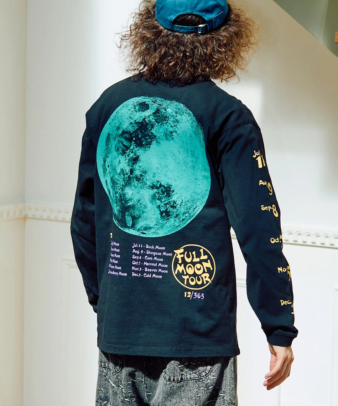 USA/C FULL MOON TOUR ロングスリーブ TEE (MENS/WOMENS