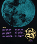 go slow caravan(ゴースローキャラバン) |USA/C FULL MOON TOUR ロングスリーブ TEE (MENS/WOMENS)