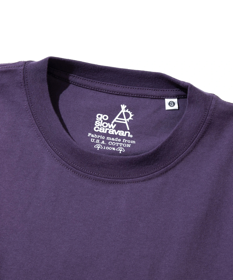 go slow caravan(ゴースローキャラバン) |USA/C FULL MOON TOUR ロングスリーブ TEE (MENS/WOMENS)