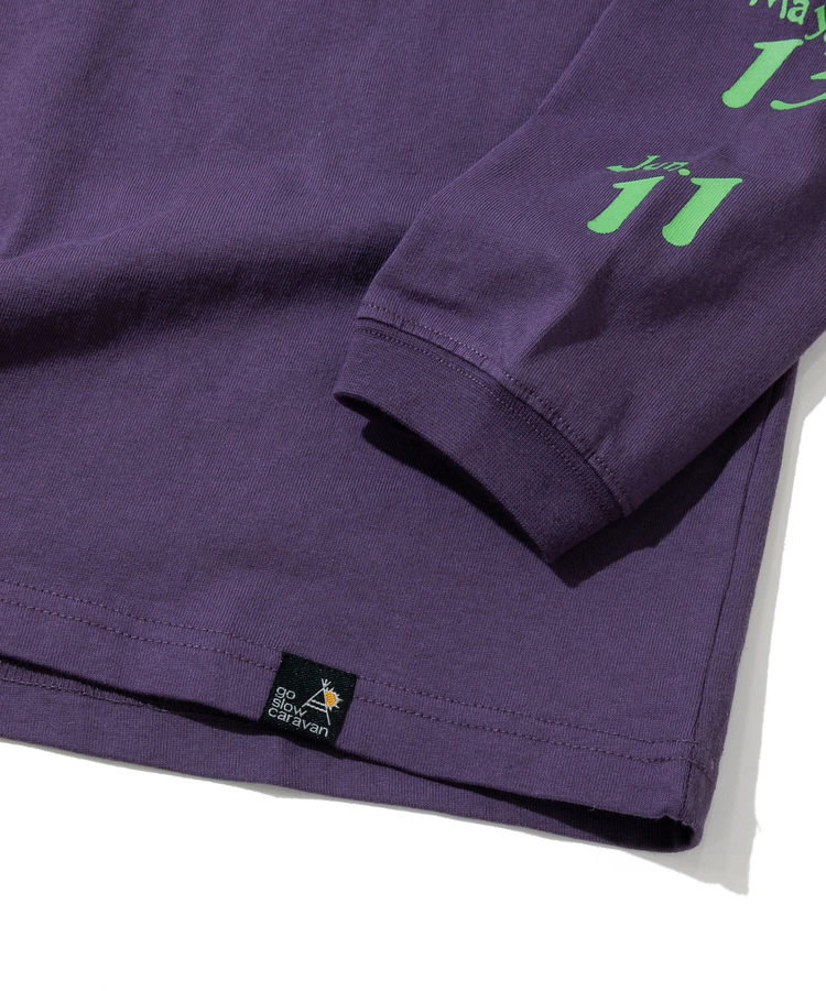 go slow caravan(ゴースローキャラバン) |USA/C FULL MOON TOUR ロングスリーブ TEE (MENS/WOMENS)