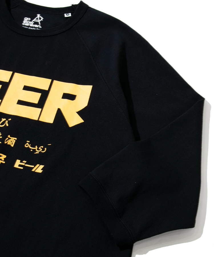 go slow caravan(ゴースローキャラバン) |USA/C BEER ルーズ BB TEE (MENS)