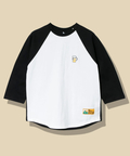 go slow caravan(ゴースローキャラバン) |USA/C 色々刺繍 8分袖 BB TEE (MENS)