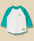 go slow caravan(ゴースローキャラバン) |USA/C 色々刺繍 8分袖 BB TEE (MENS)