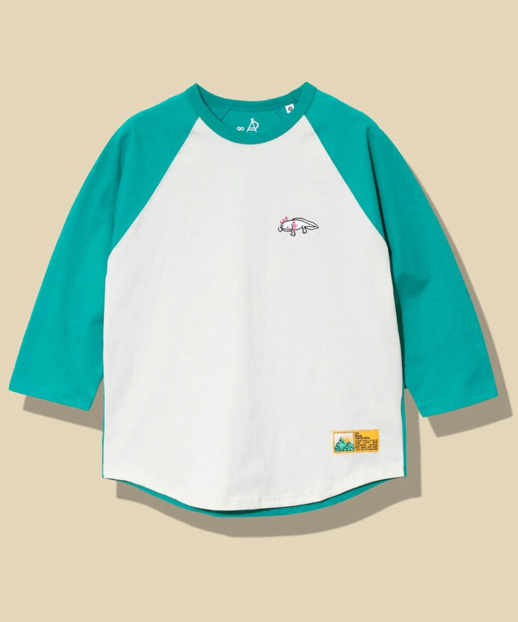 go slow caravan(ゴースローキャラバン) |USA/C 色々刺繍 8分袖 BB TEE (MENS)