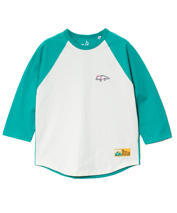 go slow caravan(ゴースローキャラバン) |USA/C 色々刺繍 8分袖 BB TEE (MENS)