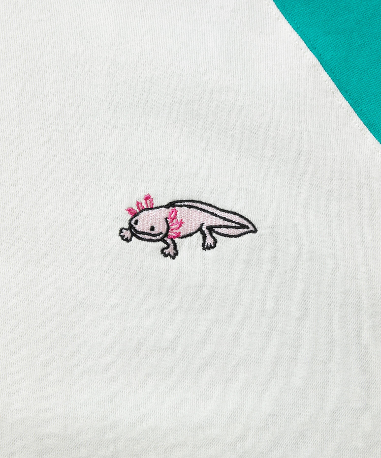 go slow caravan(ゴースローキャラバン) |USA/C 色々刺繍 8分袖 BB TEE (MENS)