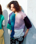 go slow caravan(ゴースローキャラバン) |USA/C 切替CRAZY ハーフスリーブ ゆったり TEE (MENS)