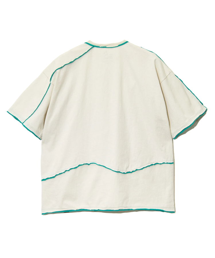 go slow caravan(ゴースローキャラバン) |USA/C カットオフ 歪み切替 ゆったり TEE (MENS)