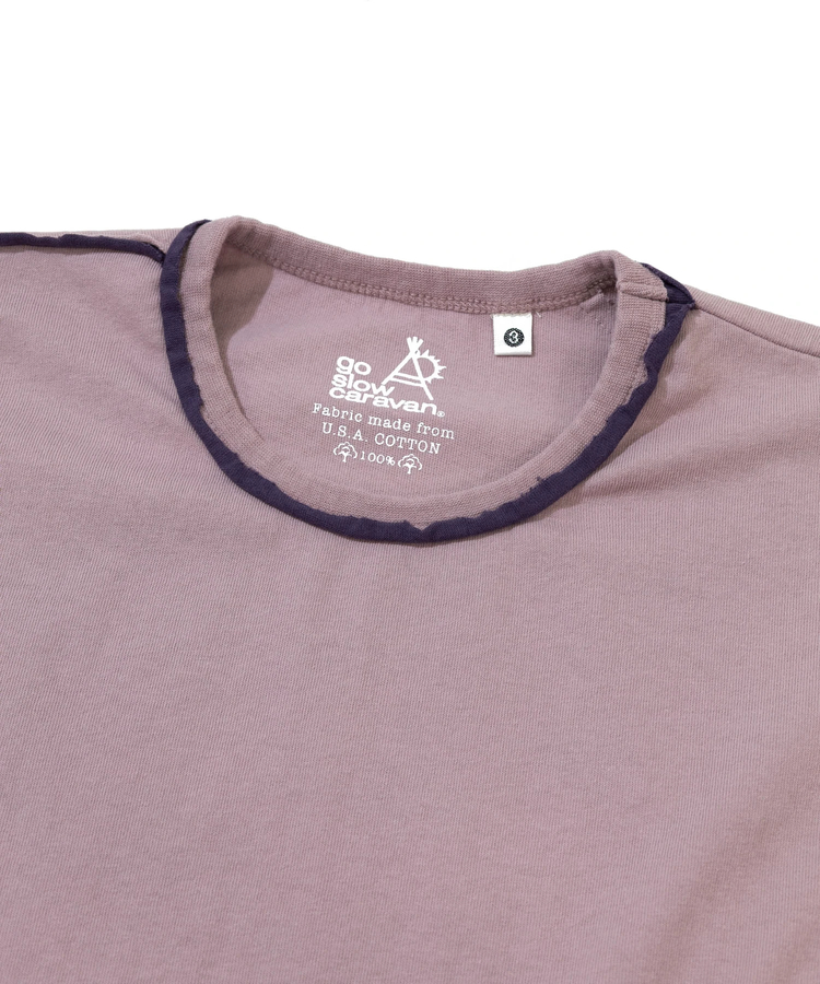 go slow caravan(ゴースローキャラバン) |USA/C カットオフ 歪み切替 ゆったり TEE (MENS)