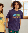 go slow caravan(ゴースローキャラバン) |USA/C ヒッピーロゴ TEE (MENS/WOMENS)