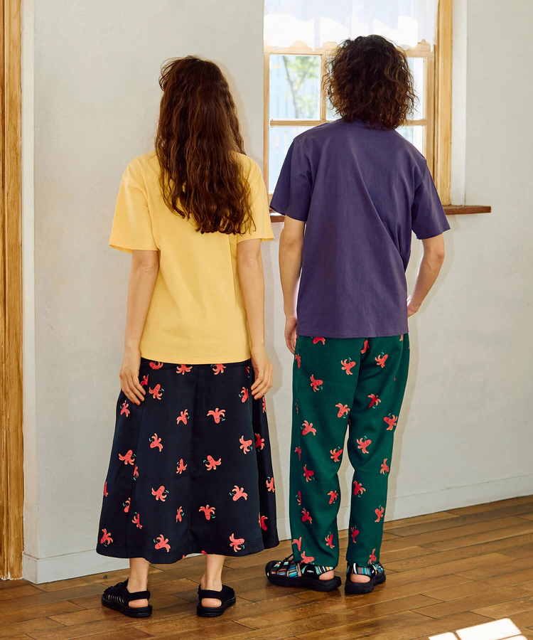 go slow caravan(ゴースローキャラバン) |USA/C ヒッピーロゴ TEE (MENS/WOMENS)