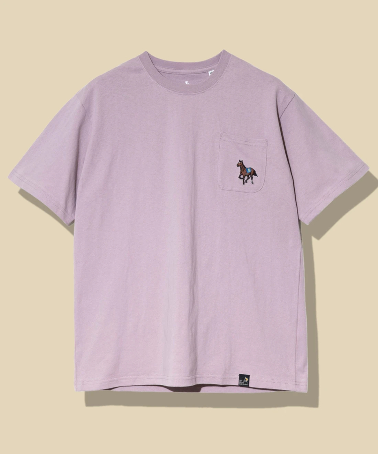 go slow caravan(ゴースローキャラバン) |USA/C 色々刺繍 PKT TEE (MENS/WOMENS)