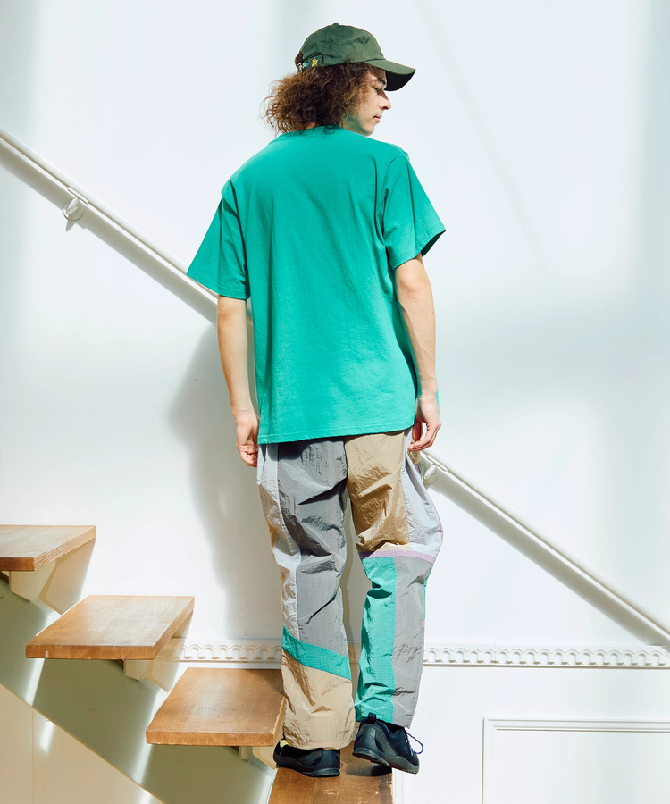 go slow caravan(ゴースローキャラバン) |USA/C 色々刺繍 PKT TEE (MENS/WOMENS)