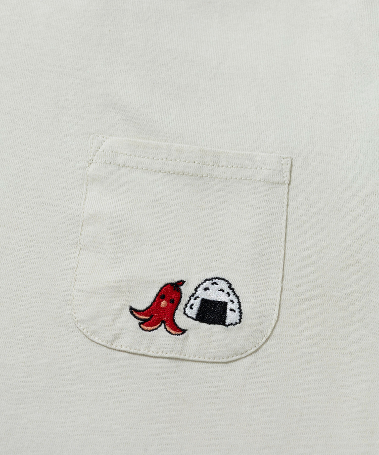 go slow caravan(ゴースローキャラバン) |USA/C 色々刺繍 PKT TEE (MENS/WOMENS)