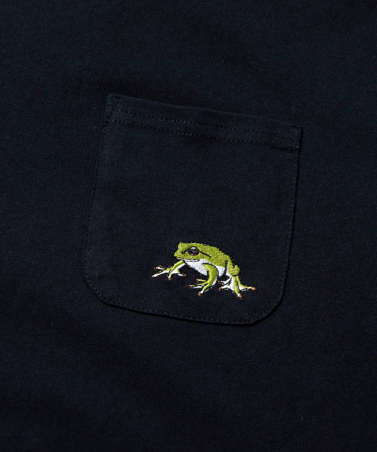go slow caravan(ゴースローキャラバン) |USA/C 色々刺繍 PKT TEE (MENS/WOMENS)