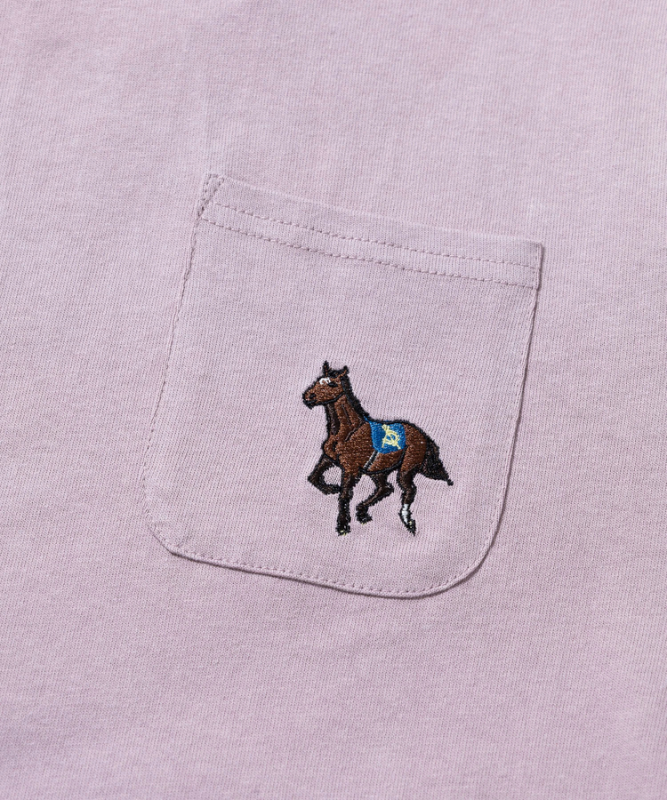go slow caravan(ゴースローキャラバン) |USA/C 色々刺繍 PKT TEE (MENS/WOMENS)